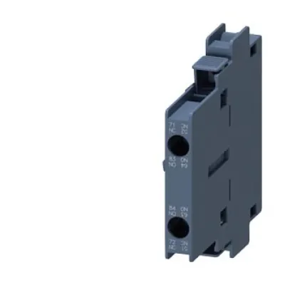 Siemens Hilfsschalterblock 3RH1921-1EA11 | 1 Schließer 1 Öffner | seitlich anbaubar | Schraubanschluss | 6A AC | S0–S12