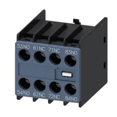Siemens Hilfsschalterblock 3RH2911-1XA22-0MA0 | 2S/2Ö | 6A AC | Schraubanschluss | für Schütze S00/S0