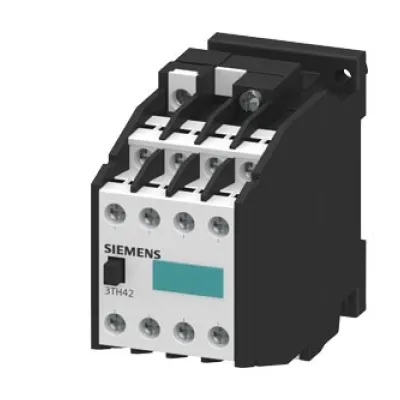 Siemens Hilfsschütz 3TH4244-0AP0 | 44E | 4NO+4NC | AC 230V 50Hz | Schraubanschluss | DIN EN 50011 | Industriequalität