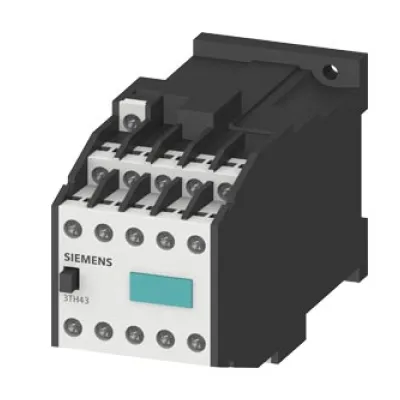 Siemens Hilfsschütz 3TH4355-0BB4 | 55E | 5NO + 5NC | 24V DC | 6A | Schraubanschluss | für Steuerstromkreis