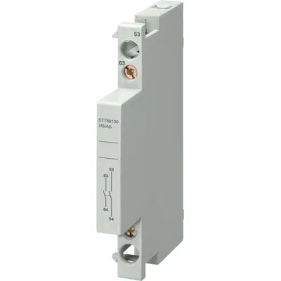 Siemens Hilfsstromschalter 5TT5910-1 | 1 Schließer 1 Öffner | 6A | 230V/400V AC | Schütze/Relais | Alpinweiß