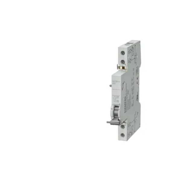 Siemens Hilfsstromschalter 5ST3010 | 1 Schließer + 1 Öffner | anbaubar für Leitungsschutzschalter | AC/DC | weiß