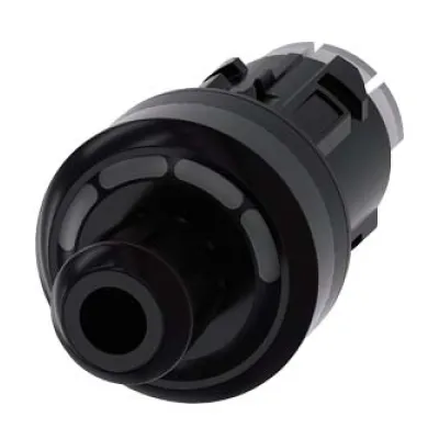 Siemens ID-Schlüsselschalter 3SU1000-4WS10-0AA0 | 4 Schaltstellungen | RFID | rund 22mm | IP68 | Kunststoff schwarz