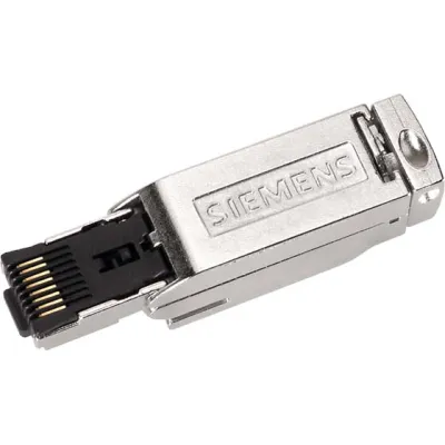 Siemens RJ45 Steckverbinder | Cat5 | 6GK1901-1BB11-2AA0 | Metall geschirmt | 180° Kabelabgang | AWG24