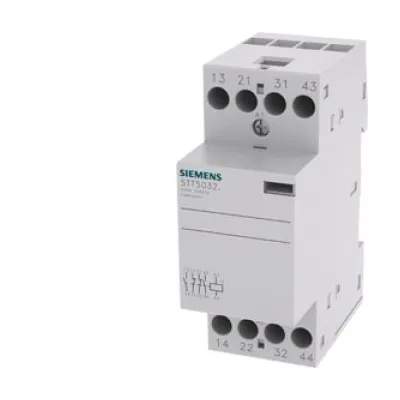 Siemens Installationsschütz 5TT5832-0 | 25A | 230/400V AC | 2 Schließer, 2 Öffner | IP20 | für Wohn- & Industrie