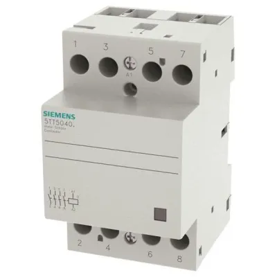 Siemens Installationsschütz 5TT5040-0 | 4 Schließer | 40A | 230V/AC DC | 400V/AC | 3TE | IP20 | für Motorsteuerung