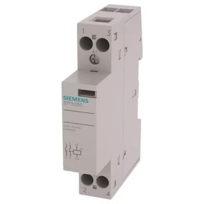 Siemens Installationsschütz 5TT5800-0 | 2 Schließer | 20A | AC 230V | für DIN-Schiene | plombierbar | IP20