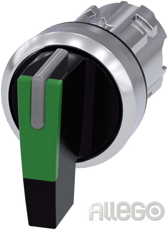 Siemens IS Knebelschalter 22mm rund grü 3SU1052-2CM40-0AA0