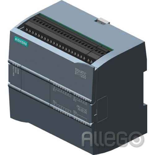 Bild: Siemens IS Kompakt CPU S7-1200 AC/DC/Rela 6ES7214-1BG40-0XB0