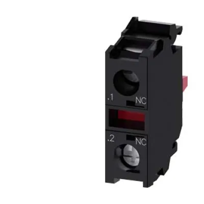 Siemens Kontaktmodul 3SU1400-1AA10-1CA0 | 1 Öffner | Schraubanschluss | Frontbefestigung | 6A AC-15 | Industriequalität