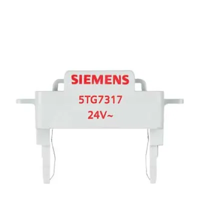 Siemens LED-Leuchteinsatz 5TG7317 | DELTA Schalter & Taster | Kontrollfunktion | 24V | rot