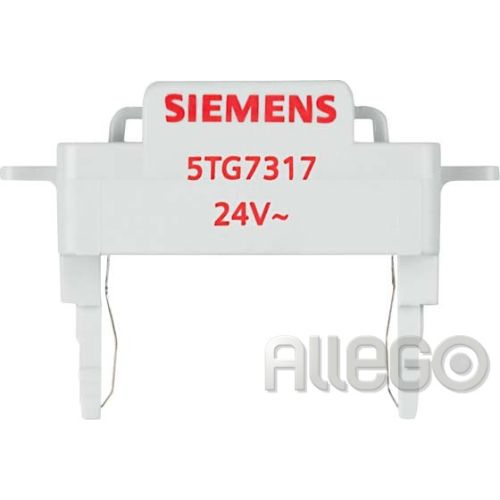Bild: Siemens IS LED-Leuchteinsatz 24V rot 5TG7317