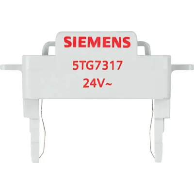 Siemens LED-Leuchteinsatz 5TG7317 | DELTA Schalter & Taster | Kontrollfunktion | 24V | rot