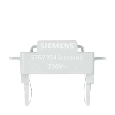 Siemens LED-Leuchteinsatz 5TG7354 | Kontroll-Funktion | Schalter/Taster | 230V 50Hz | Einbau | weiß | Kunststoff