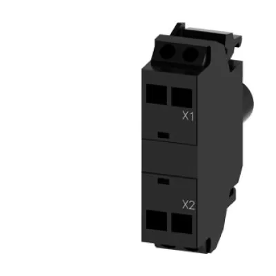 Siemens LED-Modul 3SU1401-1BF60-3AA0 | SIRIUS ACT | 230V AC | weiß | Federzuganschluss | Frontbefestigung