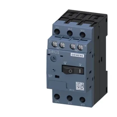 Siemens Motorschutzschalter 3RV1011-1HA15 | 3-polig | 5,5-8A | 690V | Schraubanschluss | S00 | IP20