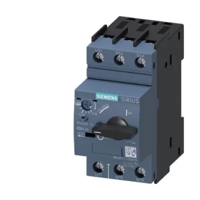 Siemens Motorschutzschalter 3RV2011-0DA10 | 0,22-0,32A | 3-polig | Schraubanschluss | 690V | IP20