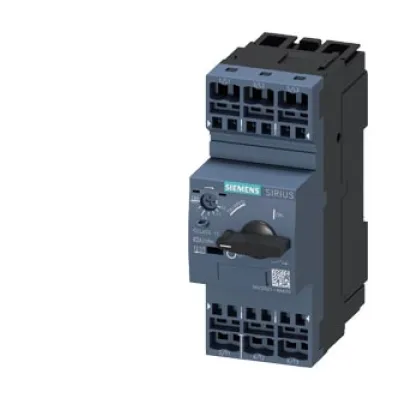 SIEMENS Motorschutzschalter 3RV2021-4AA20 | 3-polig | 10-16A | 690V | Class 10 | Federzuganschluss | S0 | IP20