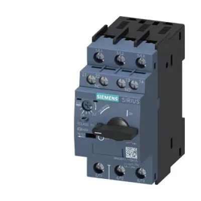 Siemens Motorschutzschalter 3RV2011-1DA15 | 3-polig | 2,2-3,2A | 690V | Schraubanschluss | IP20 | Class 10