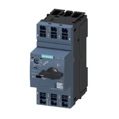 Siemens Motorschutzschalter 3RV2011-1DA20 | 3-polig | 2,2-3,2A | 690V | S00 | Federzuganschluss | IP20 | Class 10