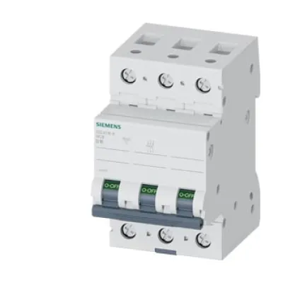Siemens Leitungsschutzschalter 5SL4316-6 | 3-polig | B-Charakteristik | 16A | 400V | 10kA | IP20 | 3 TE