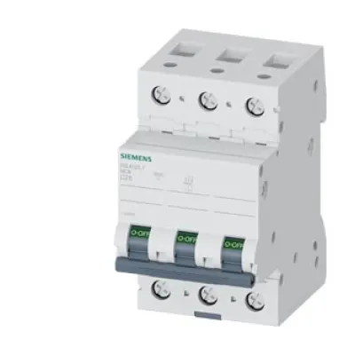 Siemens Leitungsschutzschalter 5SL4325-7 | 3-polig | 25A | 400V | 10kA | Charakteristik C | 3TE | AC/DC | IP20