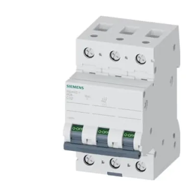 Siemens Leitungsschutzschalter 5SL4332-7 | 3-polig | C-Charakteristik | 32A | 400V | 10kA | 3TE | AC/DC