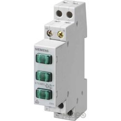 Siemens IS Leuchtmelder 2 Lampen, rot/grün 5TE5801