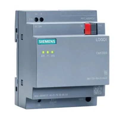 Siemens Kommunikationsmodul LOGO! CMK2000 6BK1700-0BA20-0AA0 | KNX Schnittstelle | 24V DC | 1x Ethernet | für LOGO! 8