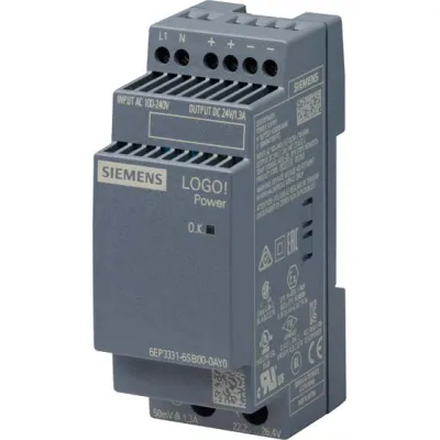 Siemens LOGO!Power 6EP3331-6SB00-0AY0 | Netzteil 24V DC 1,3A | 31,2W | IP20