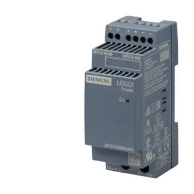 Siemens LOGO!Power 6EP3310-6SB00-0AY0 Netzteil | 5V 3A 15W | Hutschiene | AC 100-240V | IP20 | kompakt