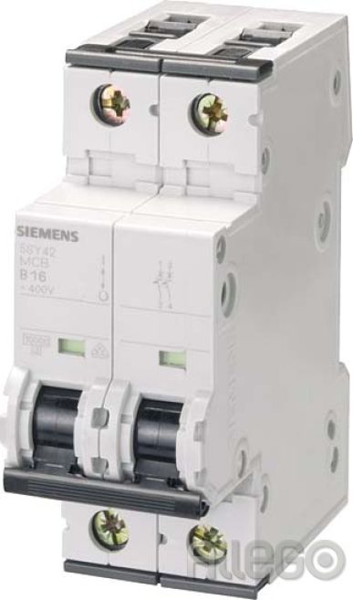 Siemens IS LS-Schalter B10A 2pol T=70 6kA 5SY6210-6