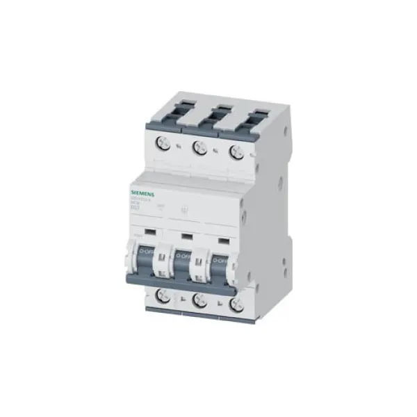 Siemens Leitungsschutzschalter 5SY4332-6 | 3-polig | B-Charakteristik | 32A | 400V | 10kA | AC/DC | 70mm | Schwarz