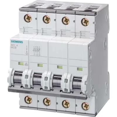 Siemens Leitungsschutzschalter 5SY6620-7 | C-Charakteristik | 20A | 3+N-polig | 400V | 6kA | 4TE | 70mm | AC/DC