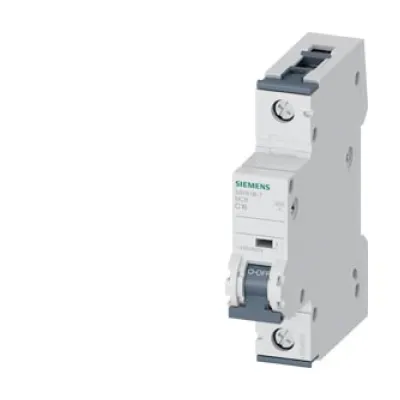 Siemens Leitungsschutzschalter 5SY6116-7 | 1-polig | C16A | 400V | 6kA | Hutschiene | IP20 | Industriequalität