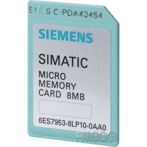 Bild: Siemens IS M-Memory Card S7/300/C7 2-MBYT 6ES7953-8LL31-0AA0