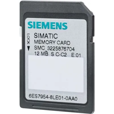 Siemens SIMATIC S7 Speicherkarte 6ES7954-8LE03-0AA0 | 12 MB FLASH EPROM | für S7-1200/S7-1500 CPU | 3,3V | Memory Card