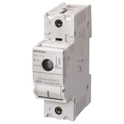 Siemens IS Neozed-Lasttrennschalter D02,2-pol.,T=70m 5SG7123