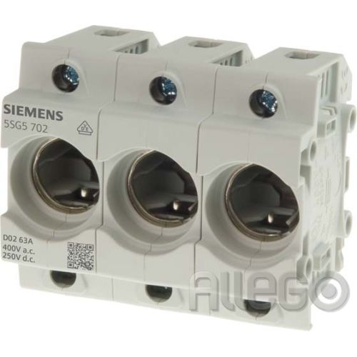 Bild: Siemens IS Neozed-Sicherungssockel Gr.D02, 3-polig, 5SG5702
