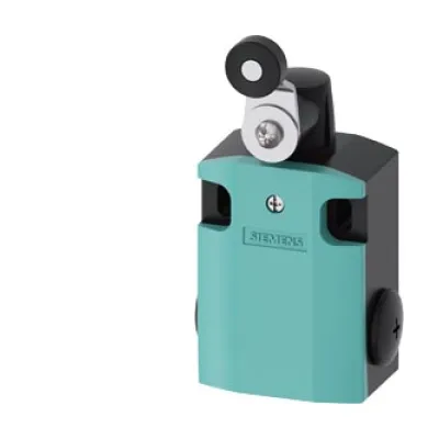Siemens Positionsschalter 3SE5122-0CH01 | Metallgehäuse | 56mm Schwenkhebel | Rollenstößel | IP66 | 1S1Ö1W | M20x1,5