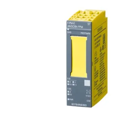 Siemens Powermodul 6ES7136-6PA00-0BC0 für ET 200SP | 24V DC | PROFIsafe | SIL3 | Segmentmodul | Potentialtrennung | IP20