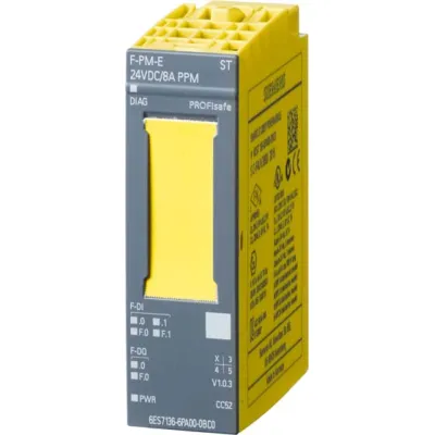 Siemens Powermodul 6ES7136-6PA00-0BC0 für ET 200SP | 24V DC | PROFIsafe | SIL3 | Segmentmodul | Potentialtrennung | IP20