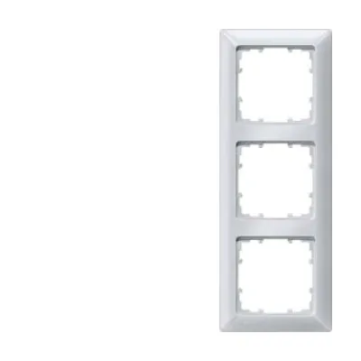 Siemens Abdeckrahmen 3-fach | 5TG2553-3 | DELTA line | Aluminium metallic | Unterputz | Kunststoff glänzend