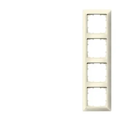 Siemens Abdeckrahmen 4-fach 5TG2584-0 | DELTA line | Unterputz | Kunststoff glänzend | elektroweiß | 293x80 mm | IP20