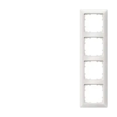 Siemens Abdeckrahmen 4-fach 5TG2554-0 | DELTA line | Unterputz | Kunststoff glänzend | titanweiß 293x80mm | IP20