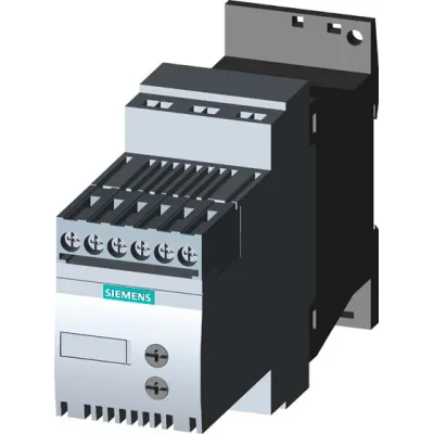 Siemens Sanftstarter SIRIUS 3RW3017-1BB04 | 12,5A | 5,5kW | 400V | 200-480V AC | Steuerung 24V AC/DC | Schraubklemmen