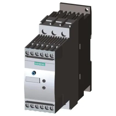 Siemens Sanftstarter SIRIUS 3RW3028-1BB04 | 18,5kW 400V | 38A | AC 200-480V | AC/DC 24V | S0 | Schraubklemmen