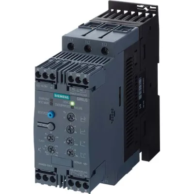 Siemens Sanftstarter 3RW4036-1BB14 | 22kW | 400V | 45A | 3-phasig | SIRIUS | AC/DC 110-230V | Motorschutz | kompakt