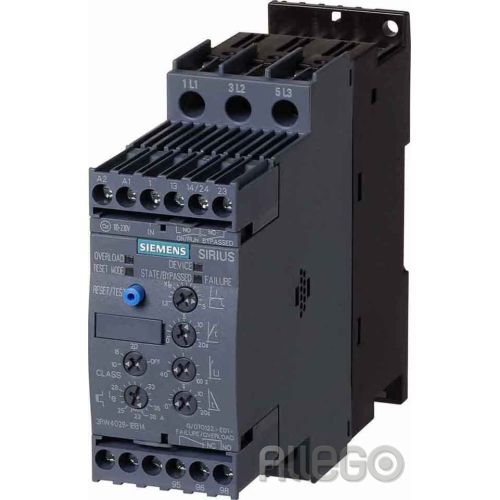 Bild: Siemens IS Sanftstarter Sirius 25A 3RW4026-1BB04