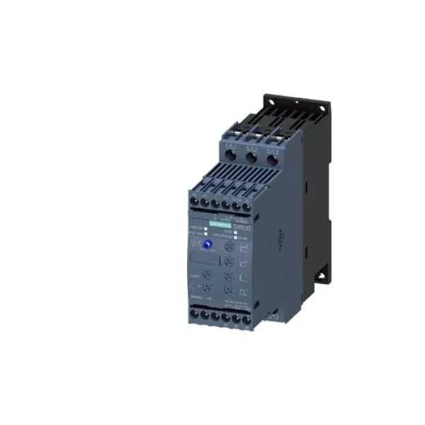 Siemens Sanftstarter 3RW4026-1BB14 | Sirius S0 | 25A | 11kW | 400V | Motorstarter mit Überlastschutz | Weiß